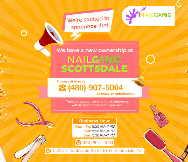 Best Nail Salon in Scottsdale AZ | Nails Ganic Scottsdale